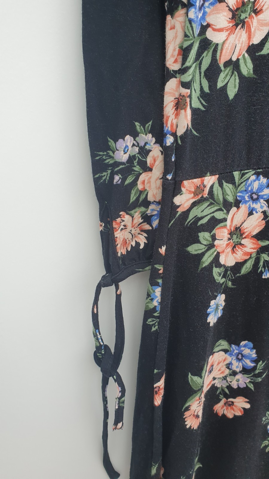 Du Jour Julia Roberts QVC Printed Jersey Dress Black Print New Size 10