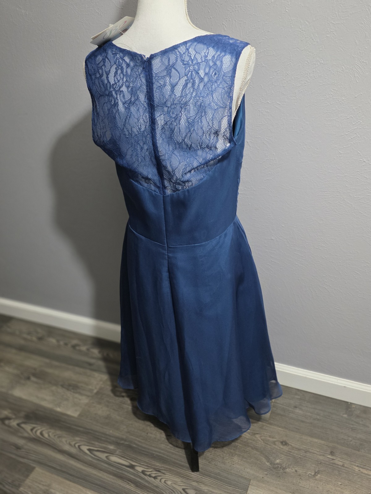 B2 Jasmine Midnight Blue Style B163010 Women’s Dress Size 14 New with Tags