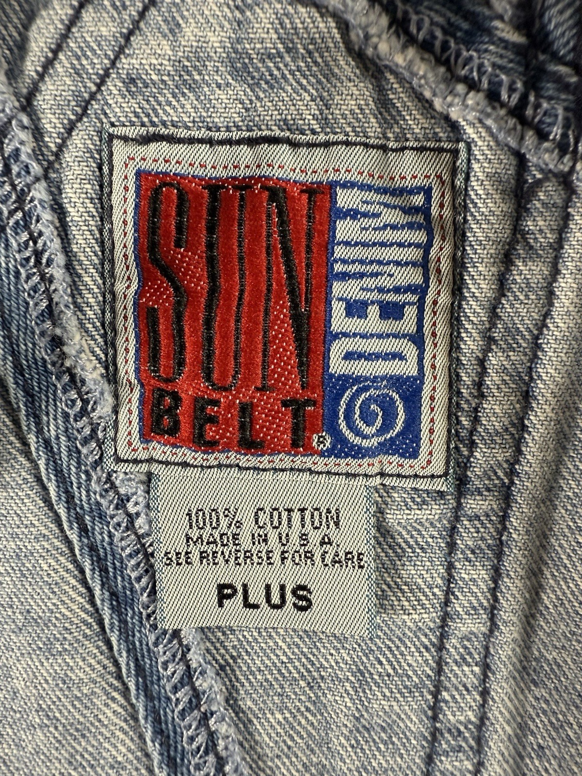 Sun Belt Denim Dress Womens Plus Size Denim Kipper Dress