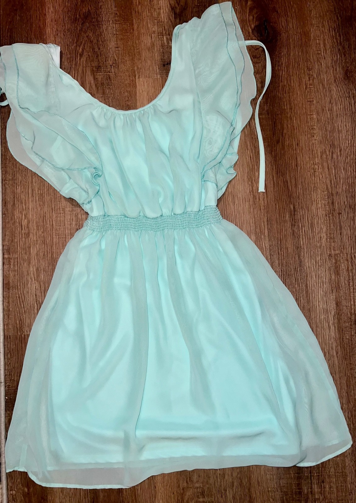 Maurices Mint Green Layered Chiffon Dress 💚 Medium