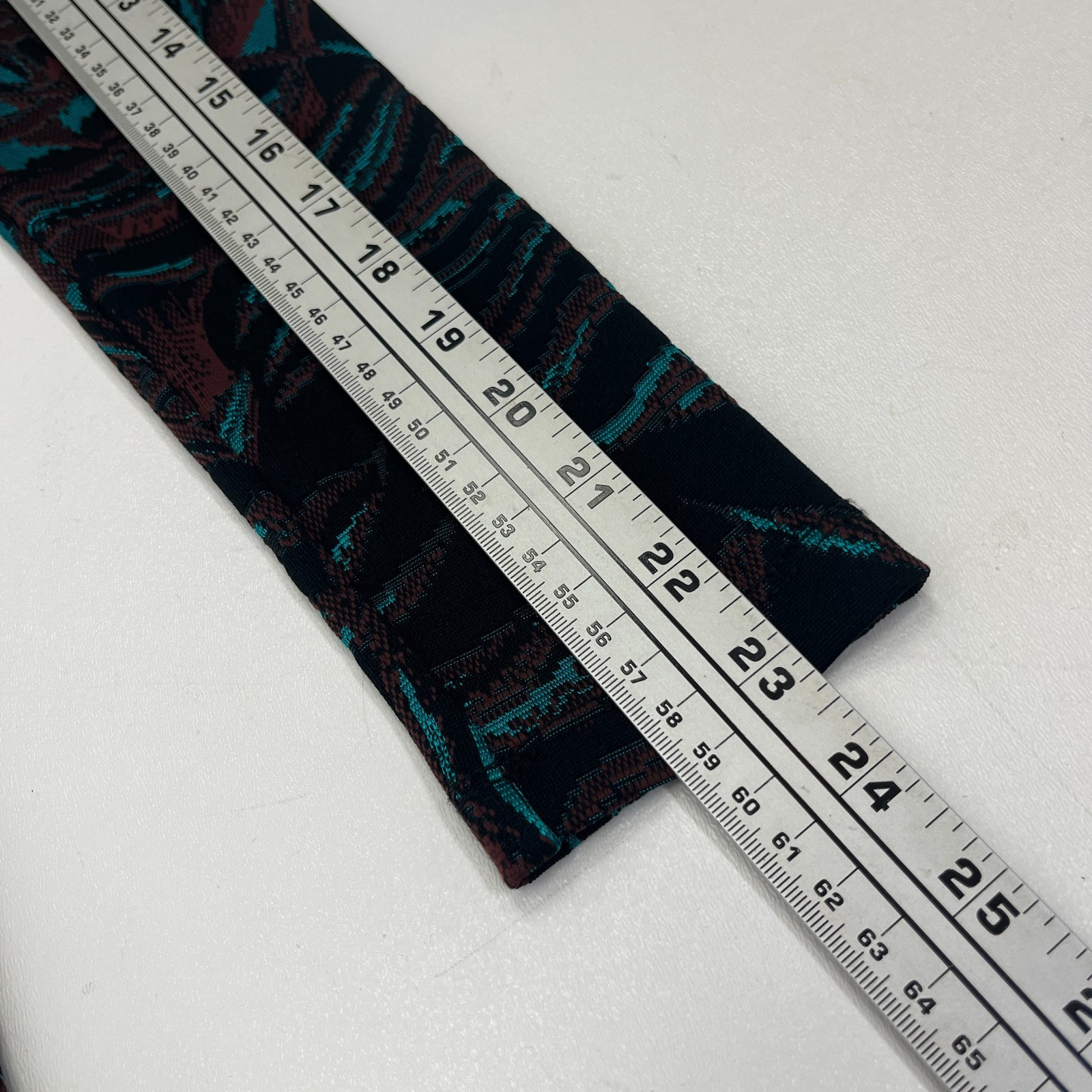 Mara Hoffman Herbarium Jacquard Long Sleeve Knit Mini Dress Teal Sz M