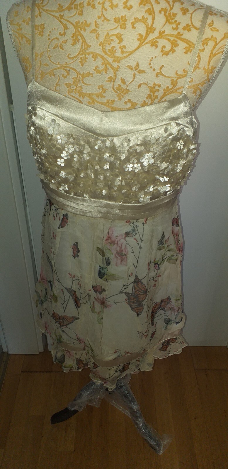 Rene Derhy dress, size L, multicoloured, good condition, festive