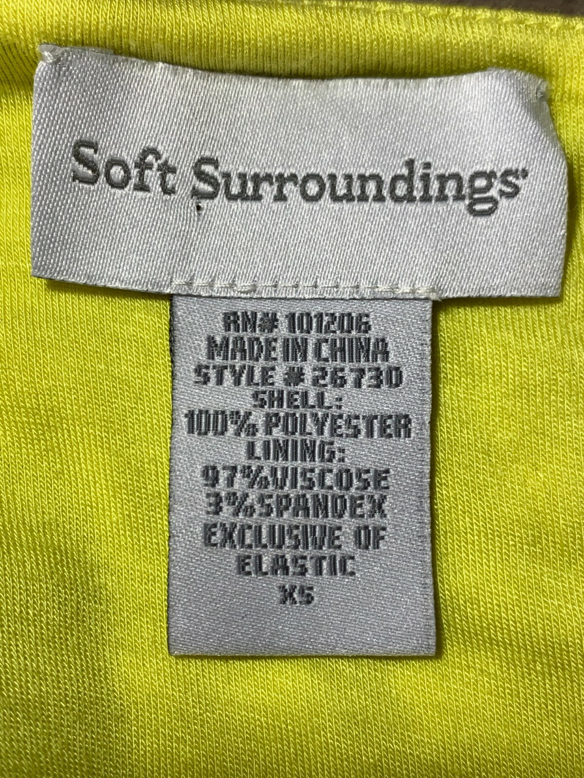 SOFT SURROUNDINGS Yellow Floral Maxi Strap Dress Sleeveless Smocked Lined XS