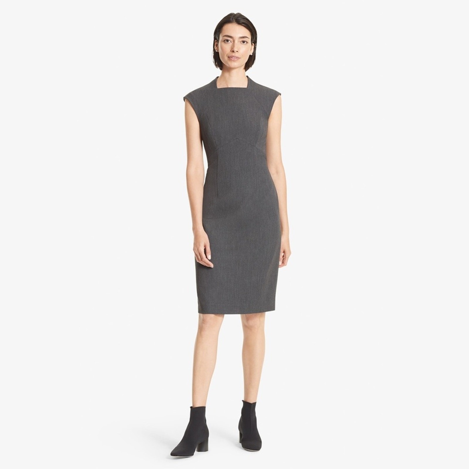 MM LaFleur The Shanna Washable Dress—Dark Brown sz 4 EUC