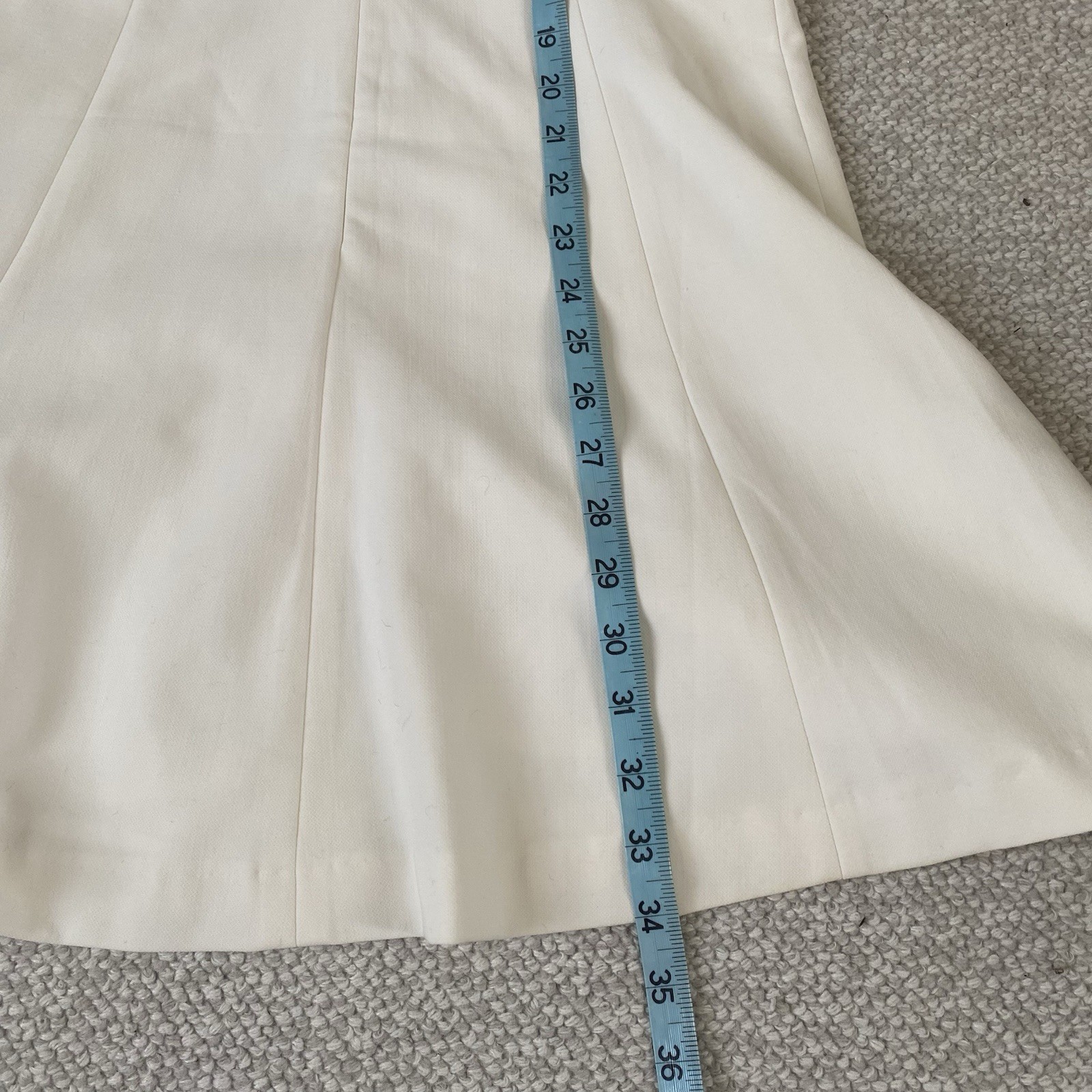 French Connection White One Shoulder Mini Dress Size 6 NWT Bridal Wedding $158