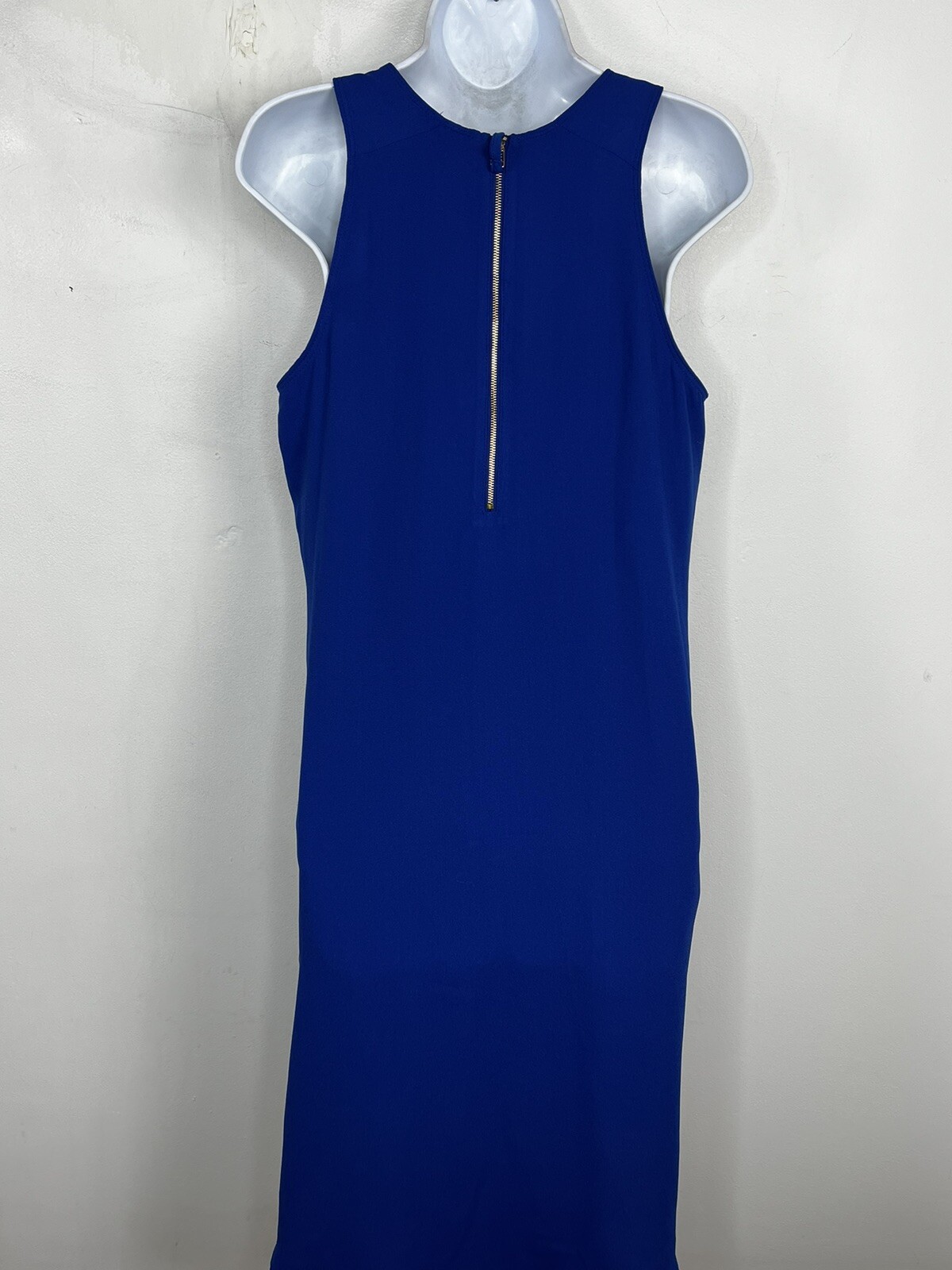 Apt 9 Womens Sheath Dress sz M Blue Minimalist City Chic Modern Workwear NEW