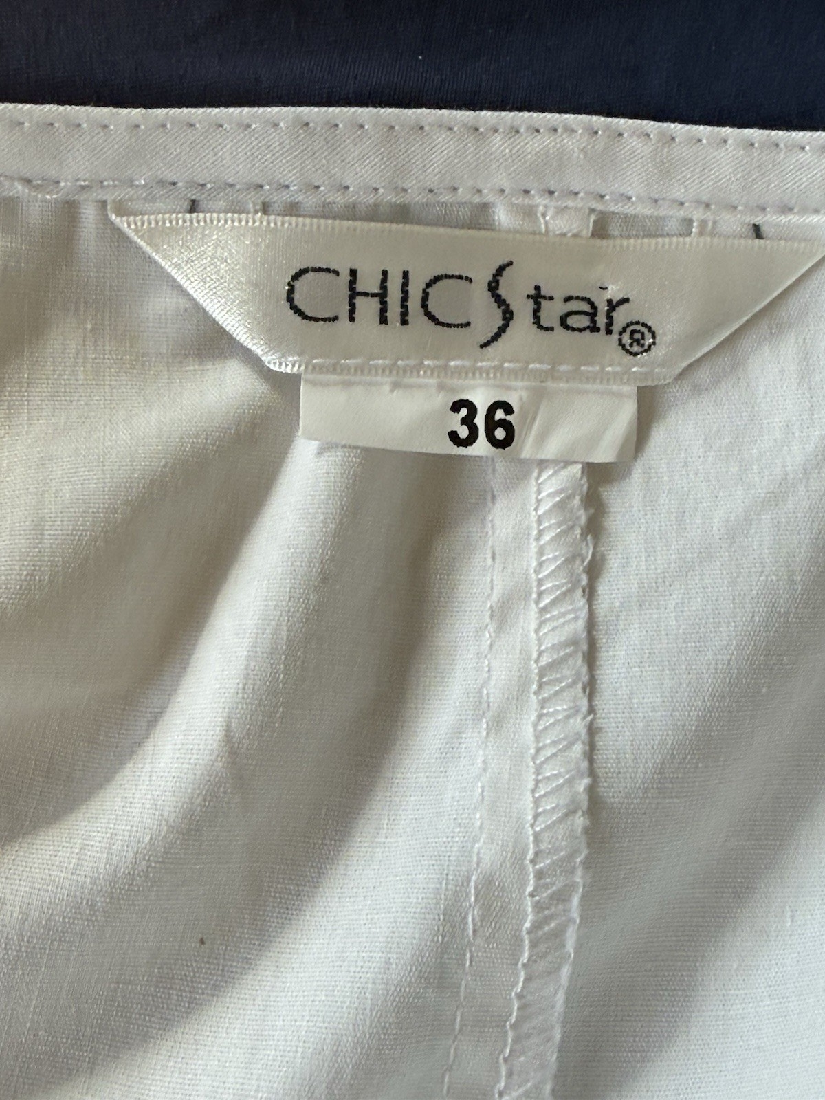 CHICstar Nautical Sailor Pin Up Dress Rockabilly Retro Navy White Swing S NWT