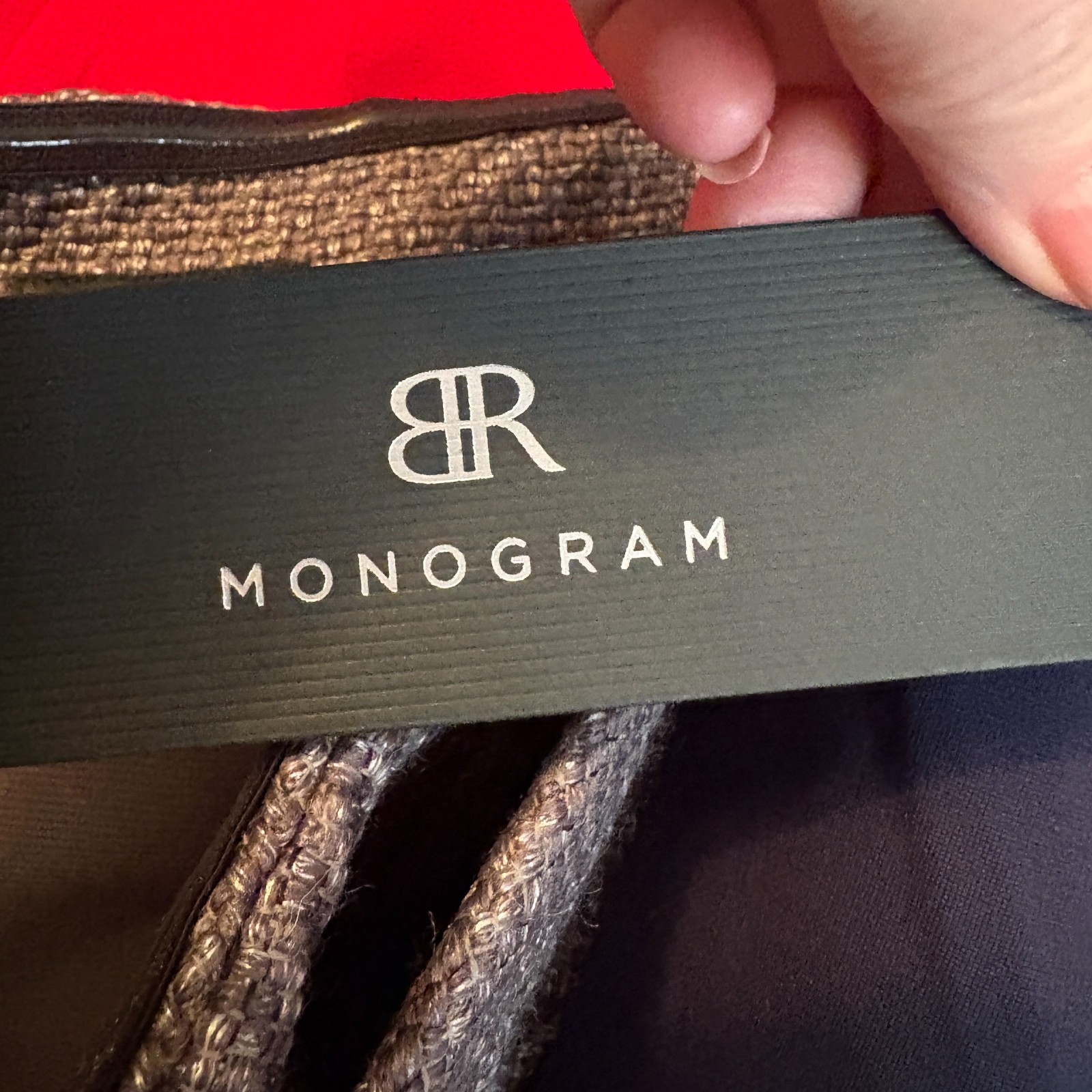 Monogram Banana Republic Metallic Tweed Strapless Cocktail Dress – Size: 8 – NWT