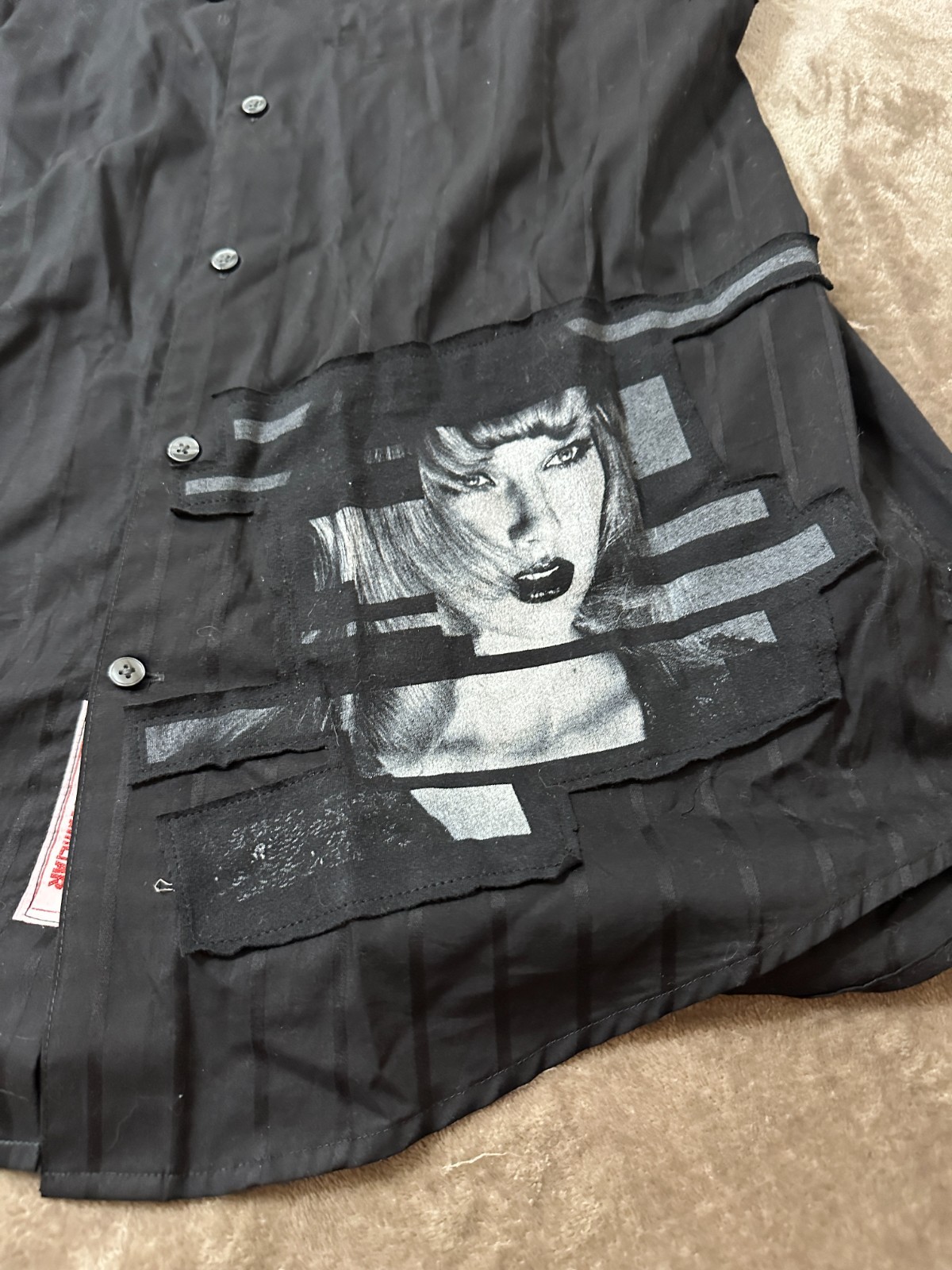 Custom Taylor Swift Dress, Size Large L, by Velvet Familiar, Reputation Tour