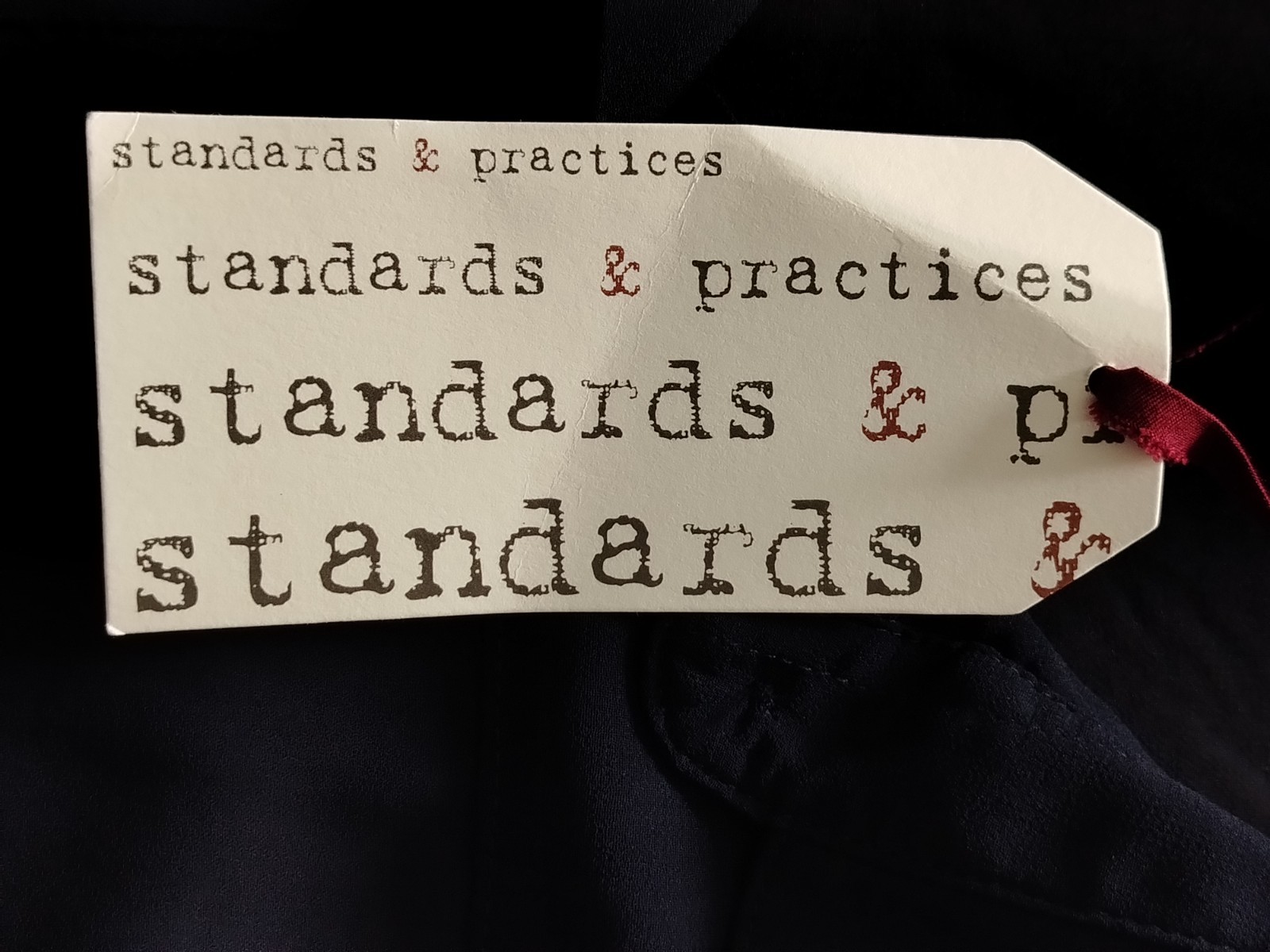 Standards & Practices Shirtdress Plus sz 1x Blue Roll tab button cuff sheer NEW