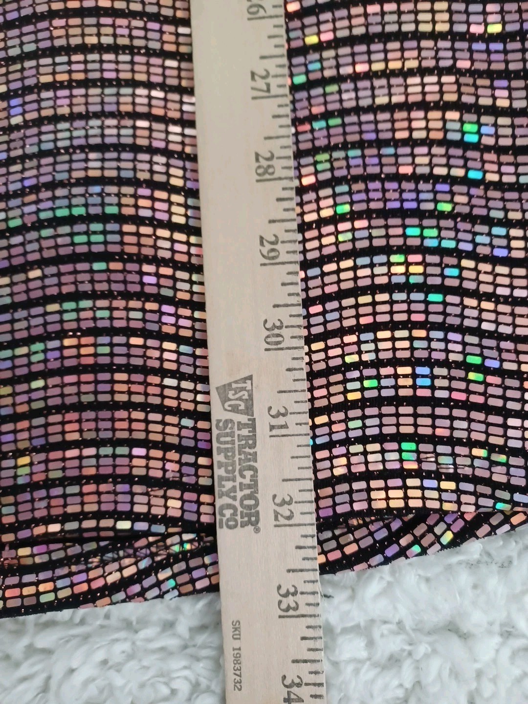 Cherish Pink Iridescent Mini Dress Nylon Mesh Bling Pullover Sheath Oversized S