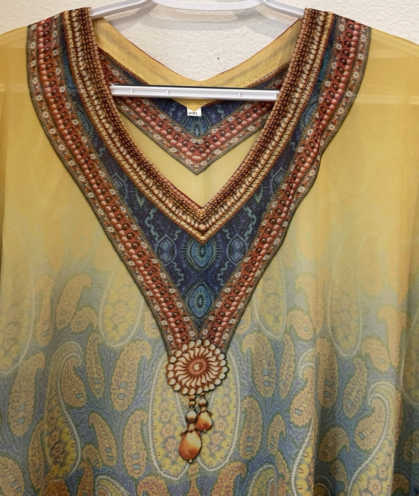 Kaftan Digitally Printed Size XXL