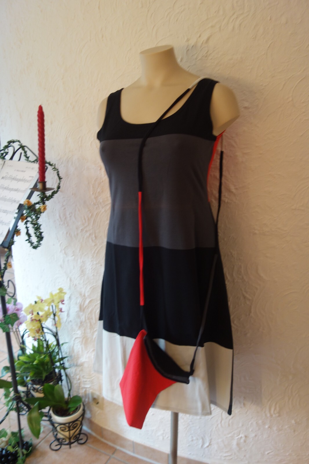 BORIS INDUSTRIES dress with pocket 44 46 (3) NEW 4 colors stretch LAGENLOOK
