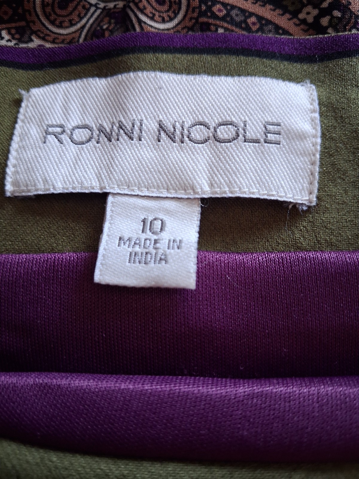 Ronni Nicole (QVC) (New York) Dress Size 10