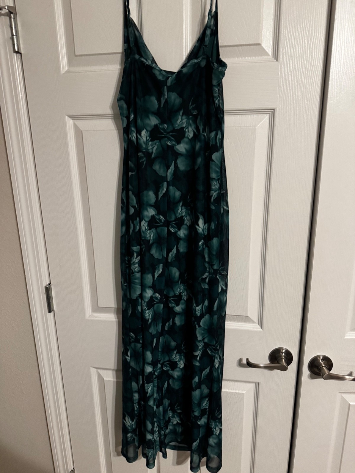 Lovely green and black dress