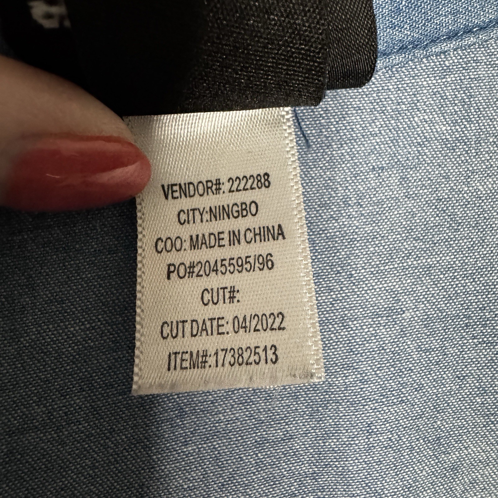 Her Universe Studio Ghibli My Neighbor Totoro Denim Dress Size Large Denim FLAW*