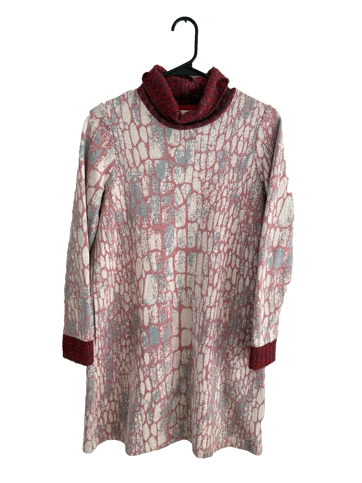 Anthropologie Maeve Mock Turtleneck Long Sleeve Tunic Sweater Dress Size XS