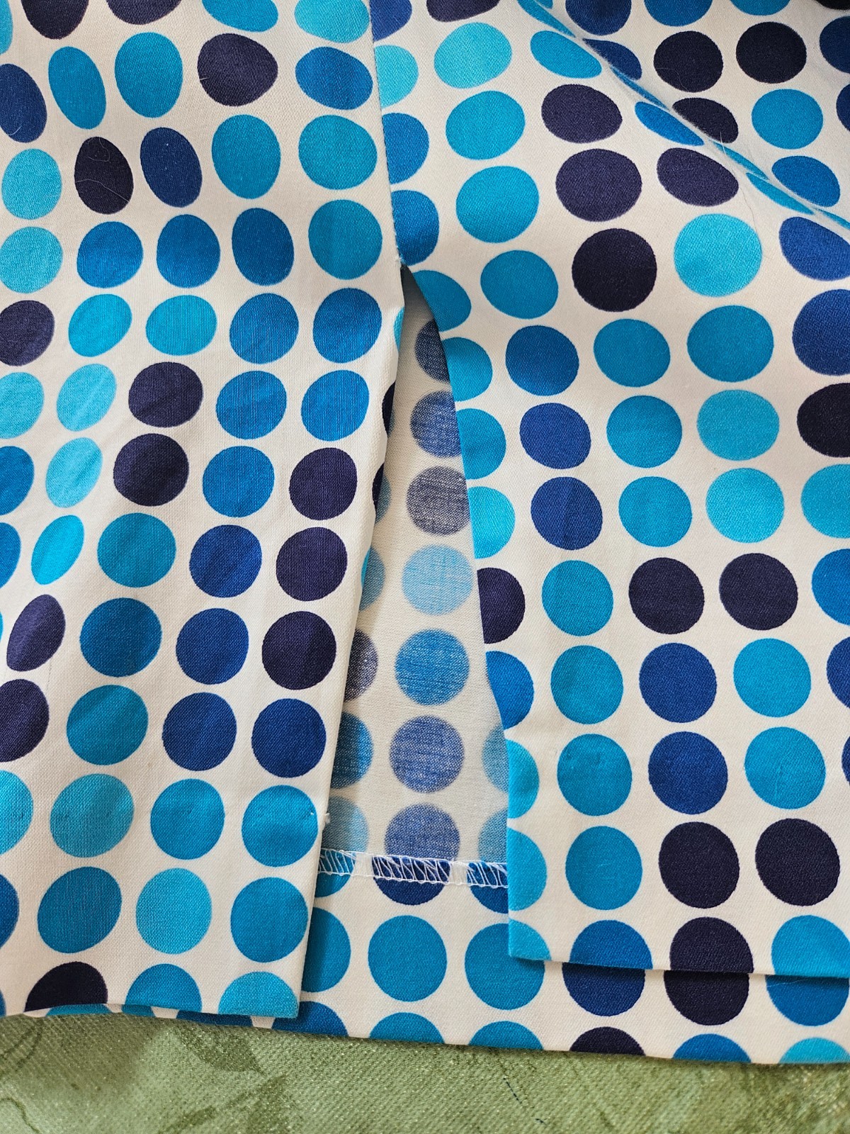 CALVIN KLEIN MULTI COLOR POLKA DOT SLEEVELESS SHEATH DRESS BACK ZIPPER SIZE 12