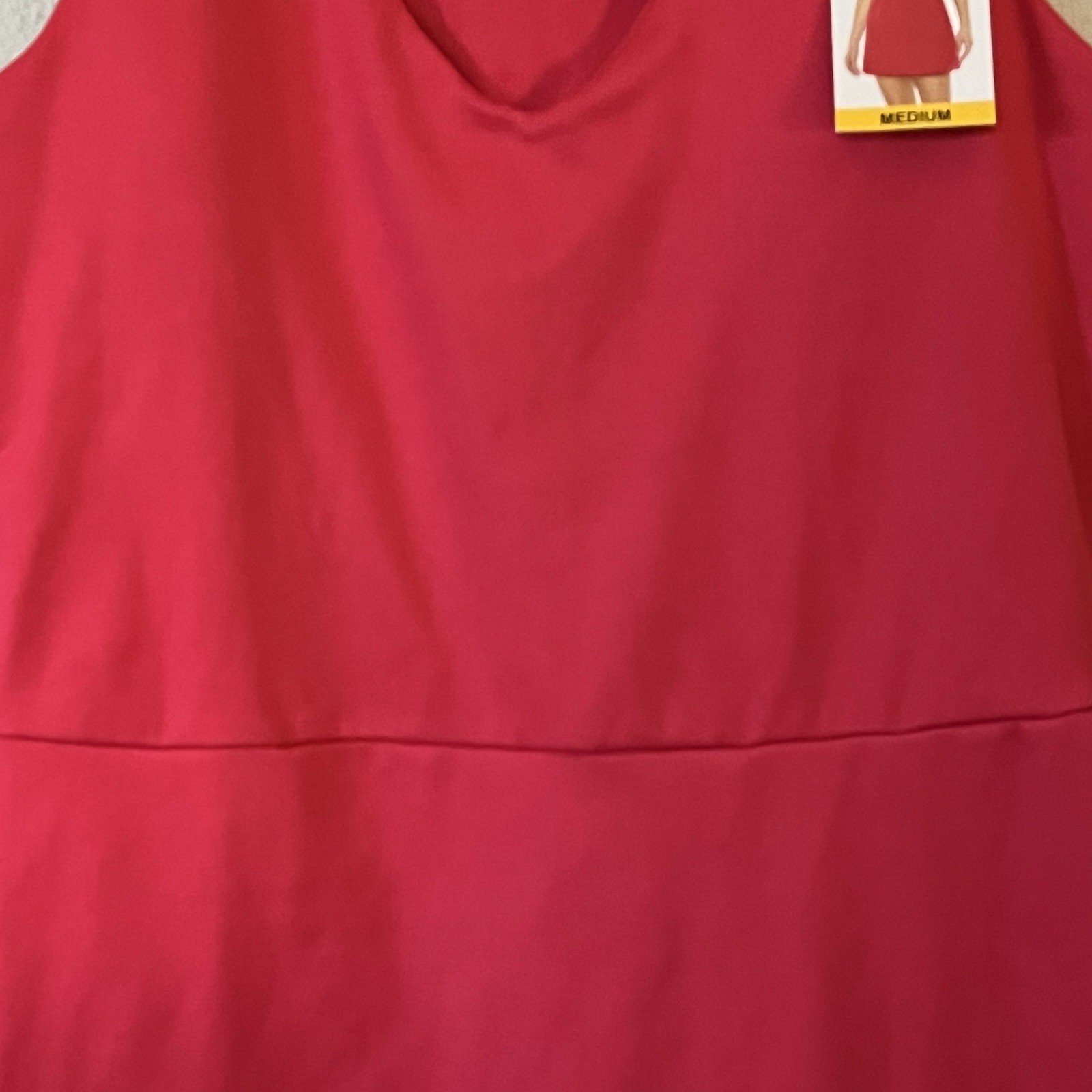 NWT Gap Fit Red Dress Lined Shorts Athletic Size M