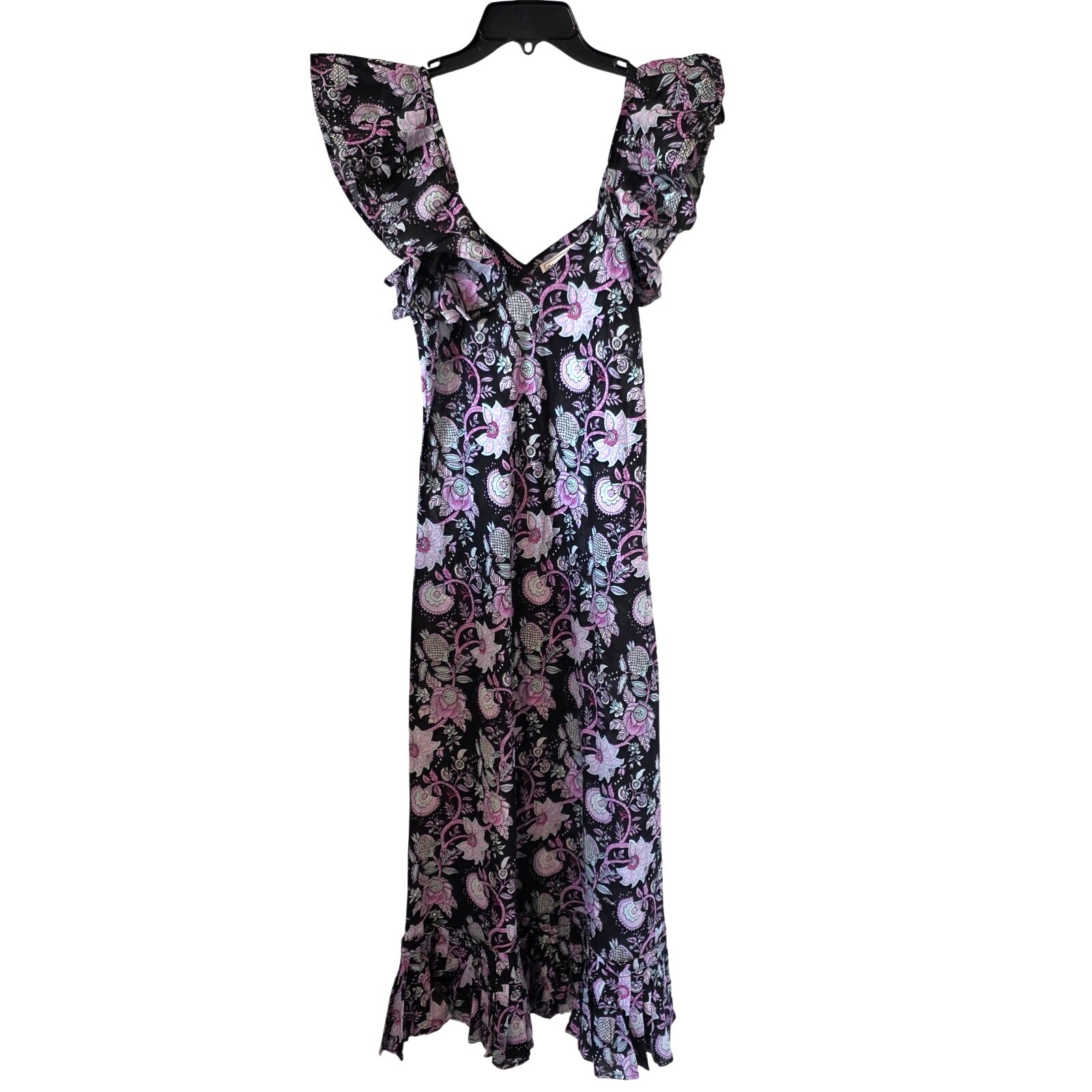 Mille Resort Womens Klara Tropical Night Floral Dress Size XS