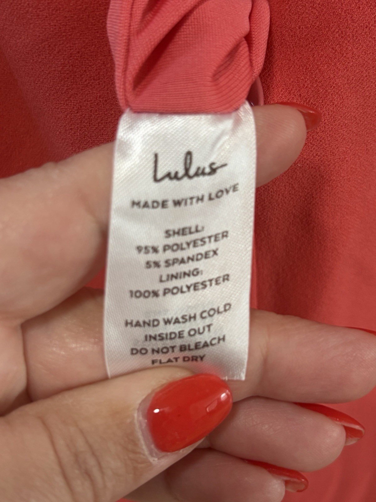 Lulus Impressive Glamour NWT size Large Coral Pink Sleeveless Column Maxi Dress