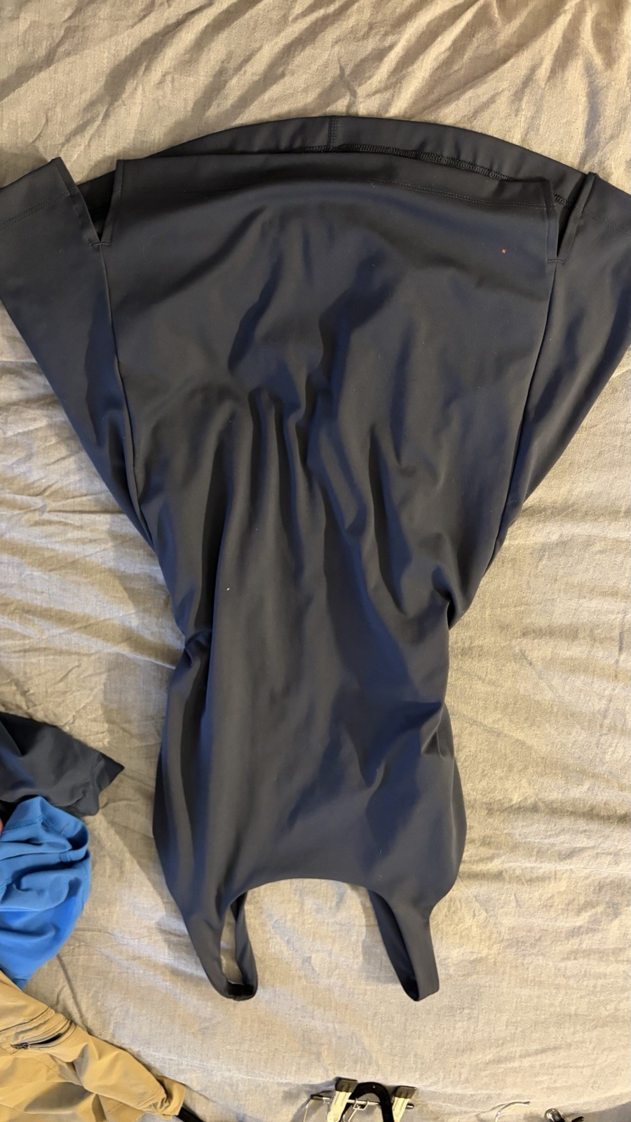 Old Navy Active SMALL Powersoft Square Neck Athletic Dress Built in Bra NAVY