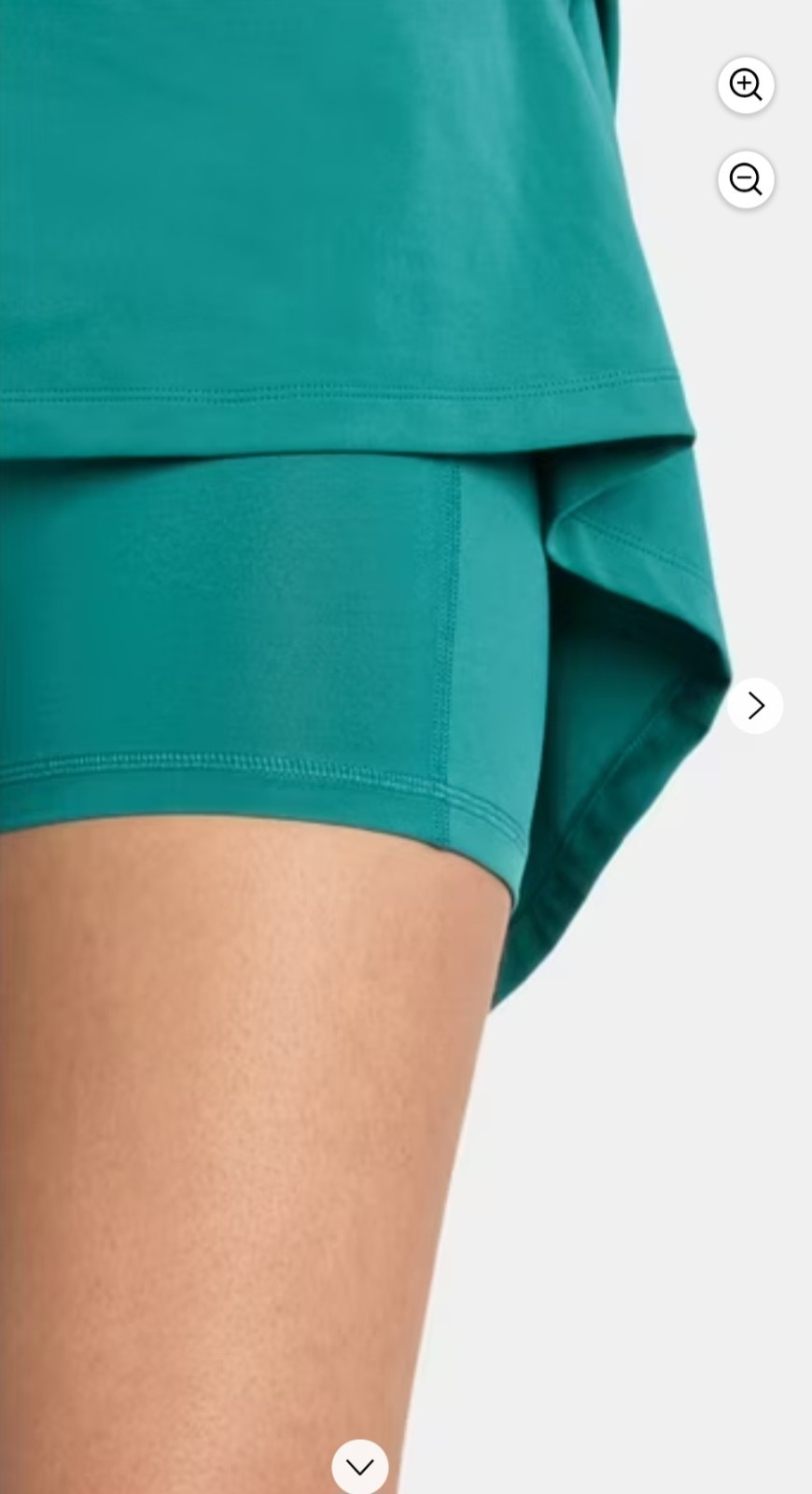 AVIA Teal Green Asymmetrical Strap Athletic Dress Women’s L 12/14 NWOT Tennis