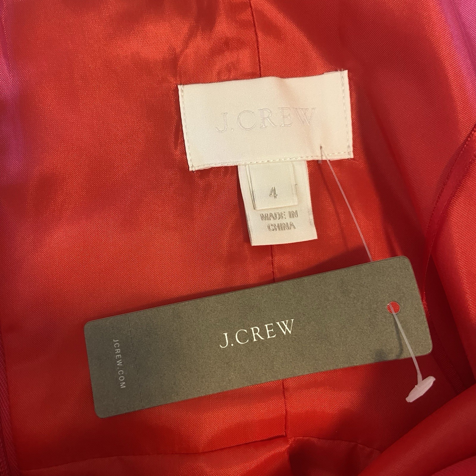 J CREW Lexie Faille Halter Dress Size 4 Pink Formal Bridesmaid Party Pockets NWT
