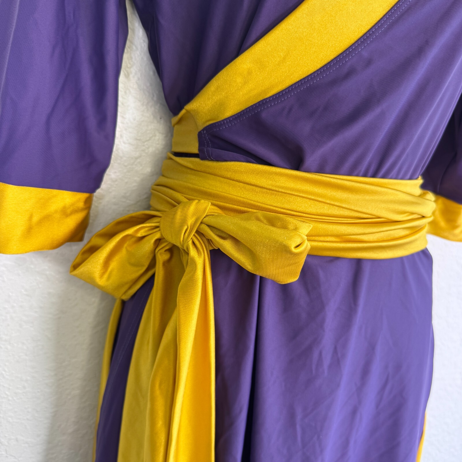 Elhoffer Dress Womens Medium Midnight Oracle Wrap Cosplay Comic Con Festival