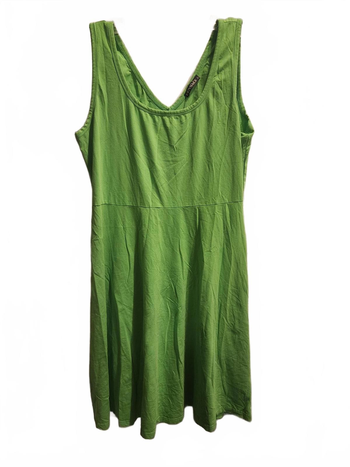Fensace Green Casual Tank Dress. Women’s Size XL. 30 inches long.