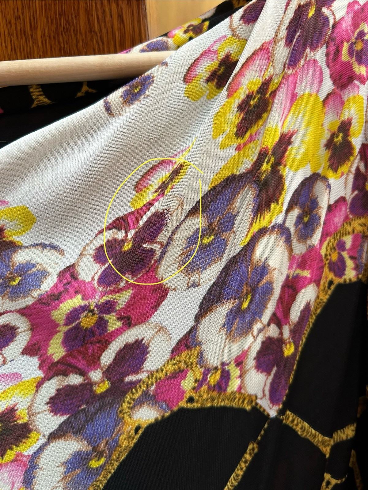Class Roberto Cavalli Floral Print Draped Tunic Dress 100% Viscose IT46 US12