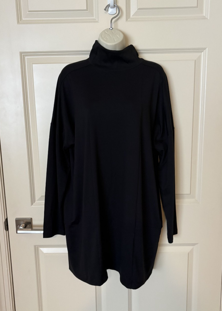 THE NORTH FACE~ Black Get Out There Tunic Dress~Relaxed Fit~ SZ XL~NWT
