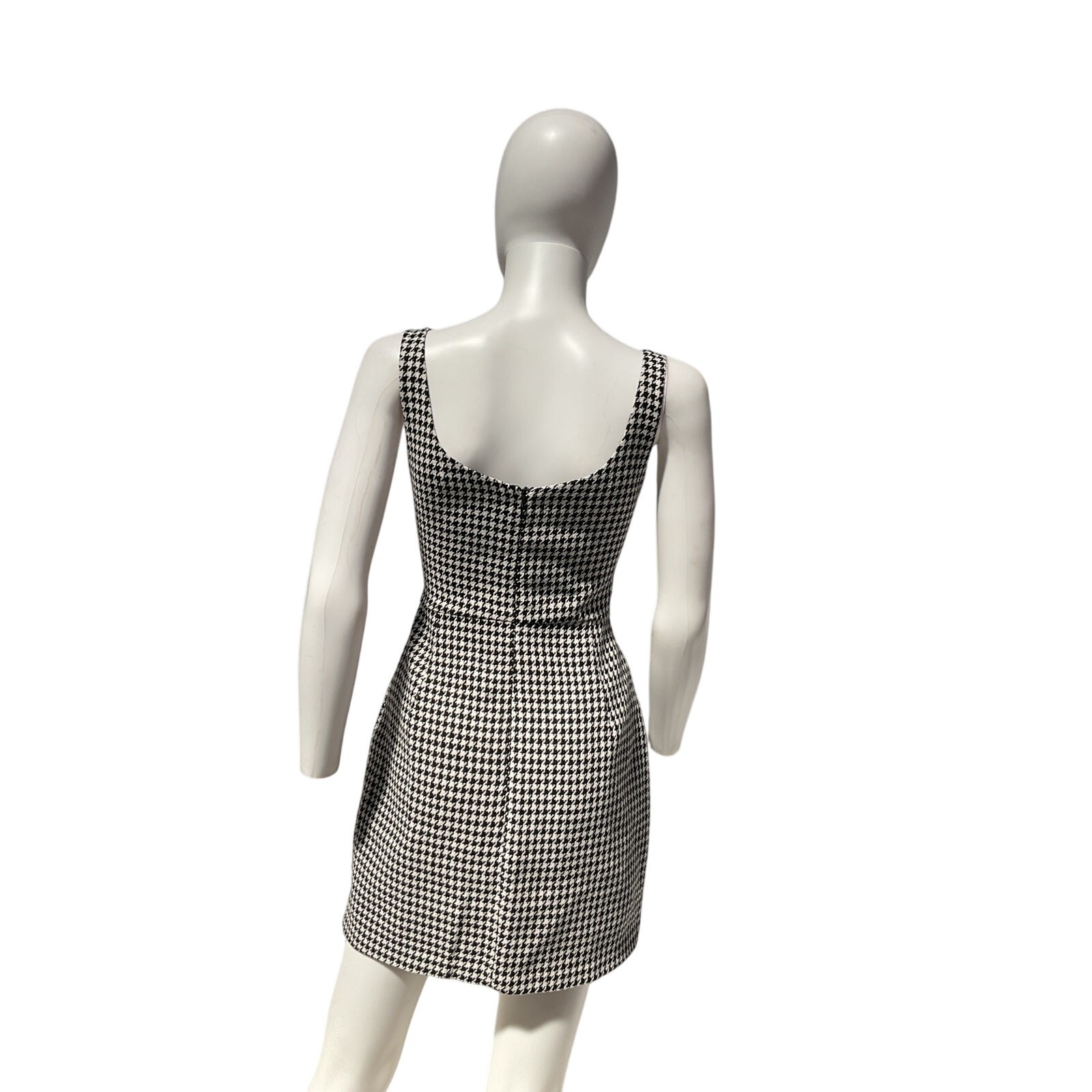 Amanda Uprichard ‘Amabella’ Black Poly Dress Size M