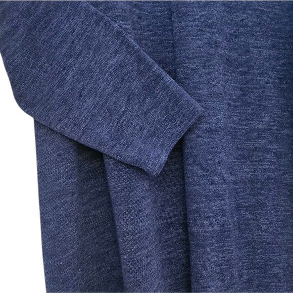 Banana Republic Factory Royal Blue Cowl Neck Cozy Swing Sweater Dress, Size XL