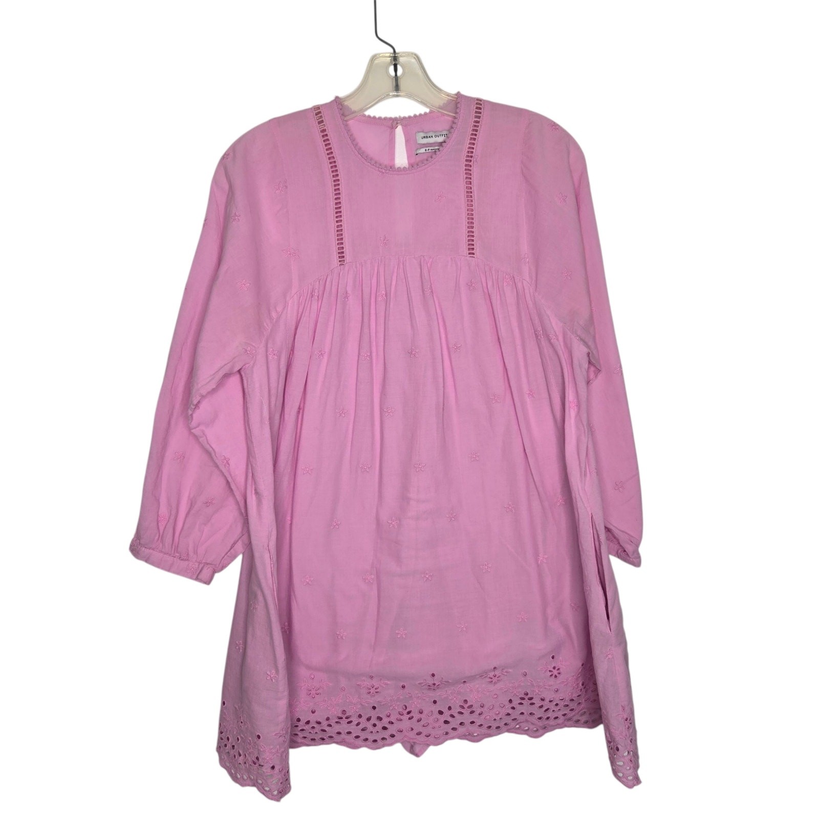 Urban Outfitters Soft Girl Romper Beatrice Pink Mini Feminine Girly Women Small