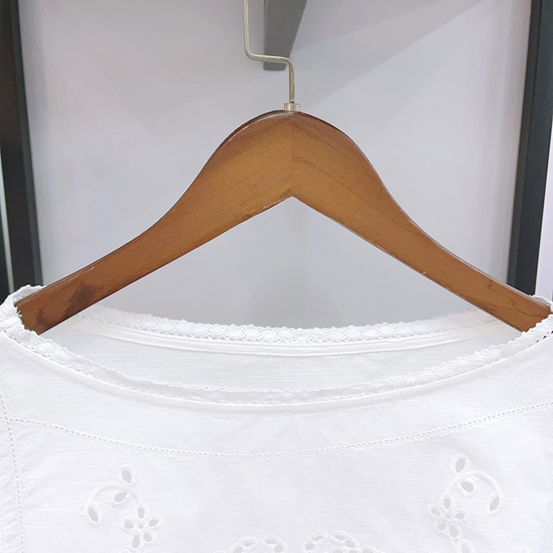 Women Round Neck Embroidered Sleeveless A-line Mini Dress