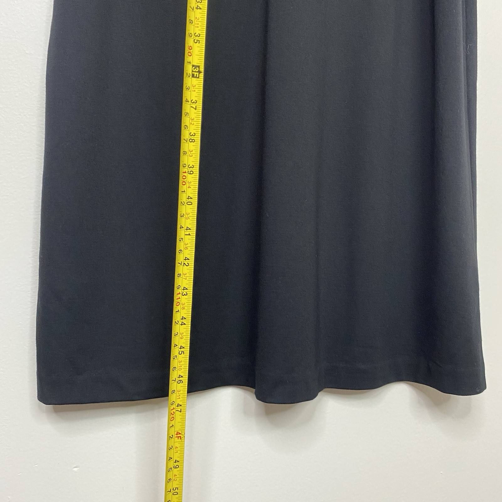 Boden V-neck Long Sleeve Classic Column Jersey Knit Midi Dress Size 4