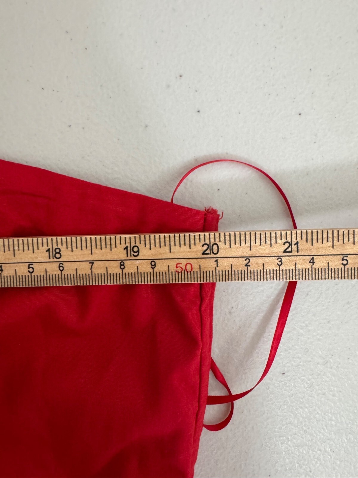 Abercrombie strapless Drop waist smocked maxi dress red preppy sz XLP