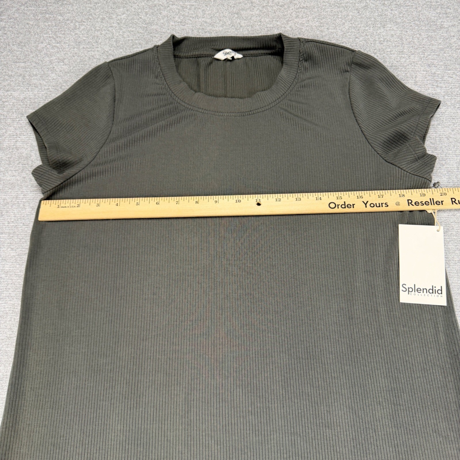 Splendid Splendid Collection Ribbed knit T-shirt DressXL