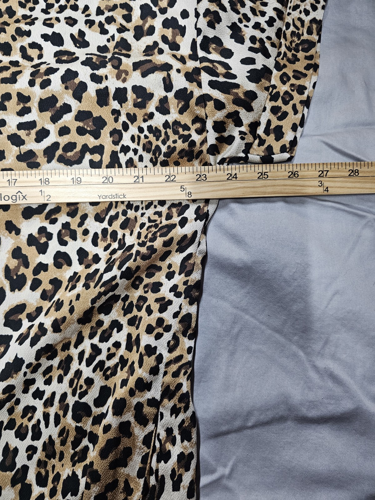 Ellison Button Up Leopard Print Oversized Dress Size Small