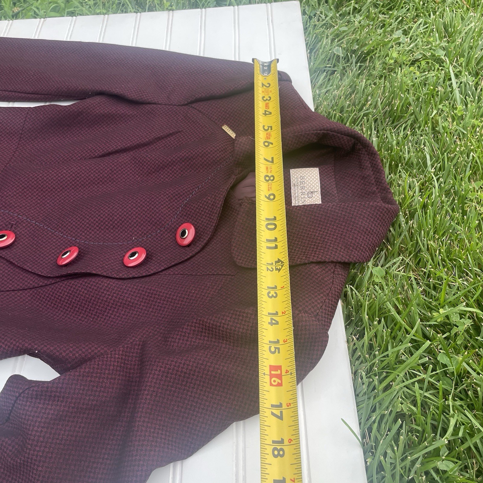 Women’s Turkish Burgundy Modest Coat Dress Long Sleeve Midi Modest Elegant Jack