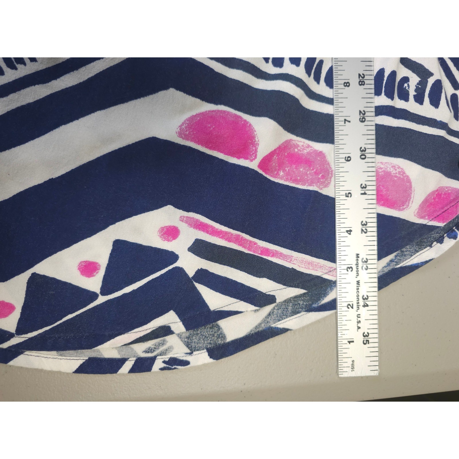 Roxy Geometric Cutout Back Mini Dress Y2K Inspired Surfcore Boho Festival M