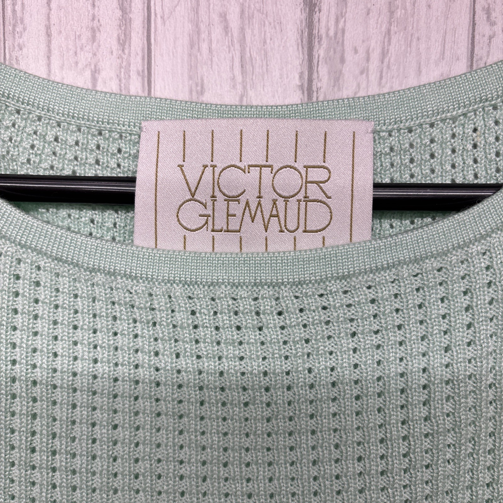 Womens Size M Victor Glemaud Silk Wool Cashmere Blend Sweater Dress EUC