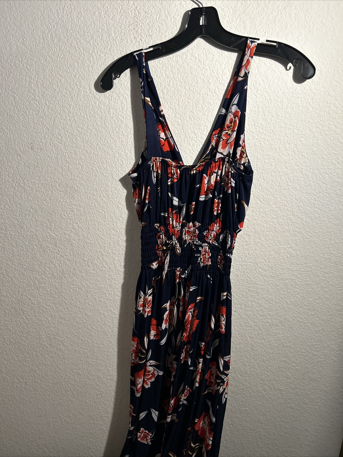 Women’s Blue Multicolored Summer Dress NWT One Size Fits Most