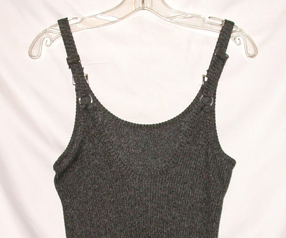 Don’t Ask Why Women’s One Size S-M Mini Tank Dress Italy Stretch to Fit Curvy