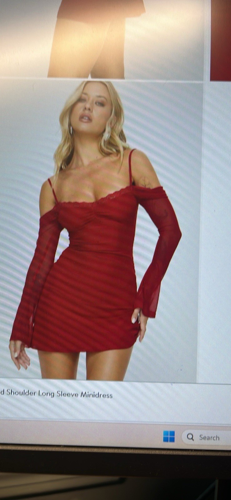 NWT Princess Pollly Edmone Long Sleeve Mini Dress