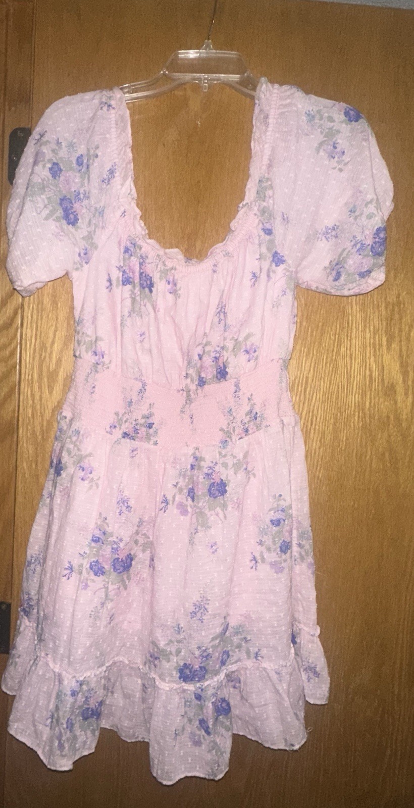 LOVESHACKFANCY lai dress in juicy plum Women’s Size Large