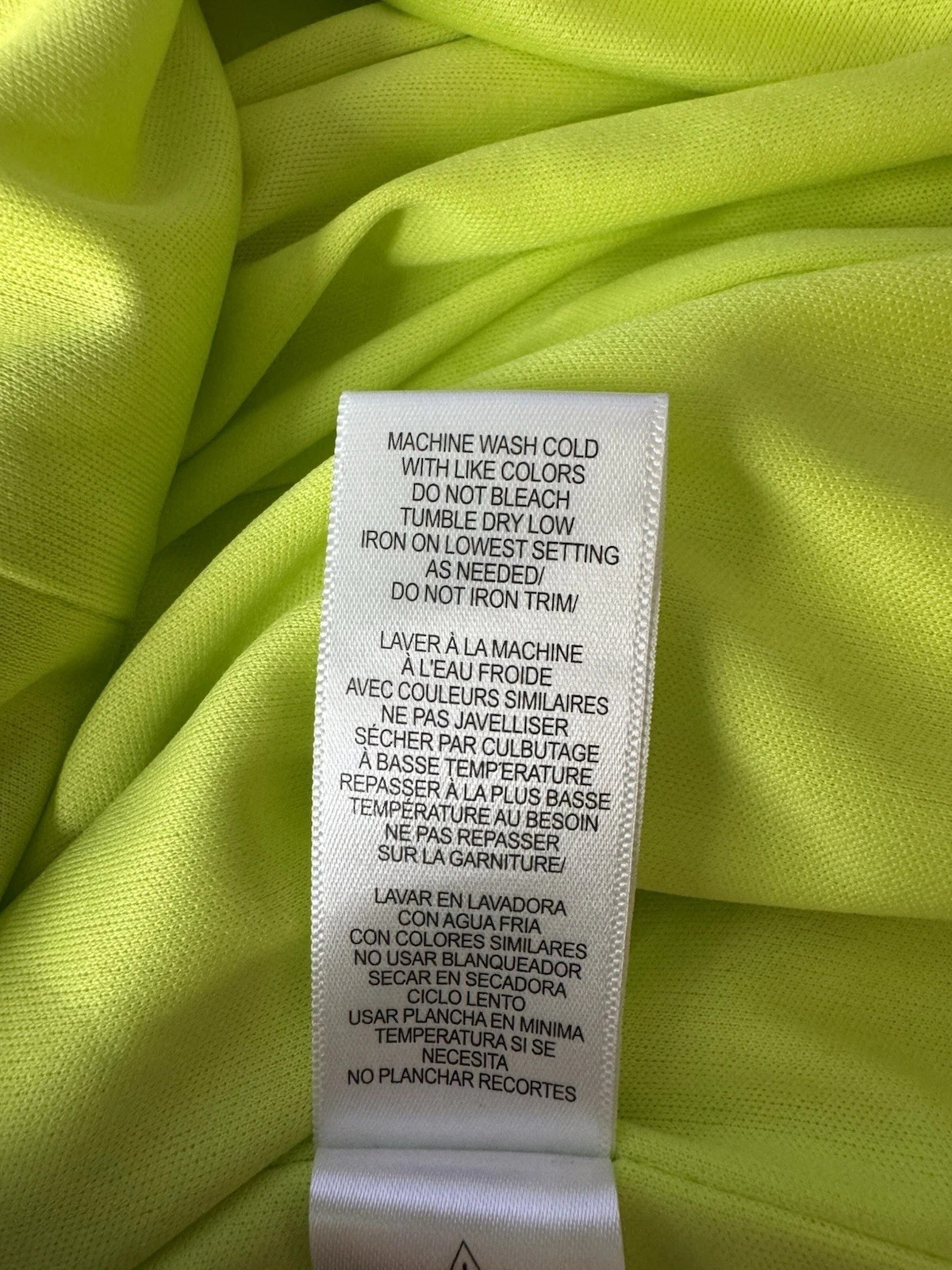 Julia Jordan womens Neon Lime Twist Neck Halter Long Midi Sheath Dress size 12