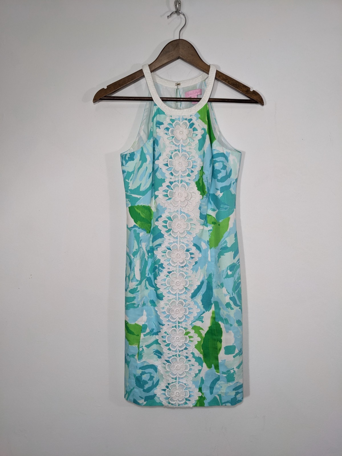 Lilly Pulitzer First Impression Shift Dress In Poolside Blue Size 0