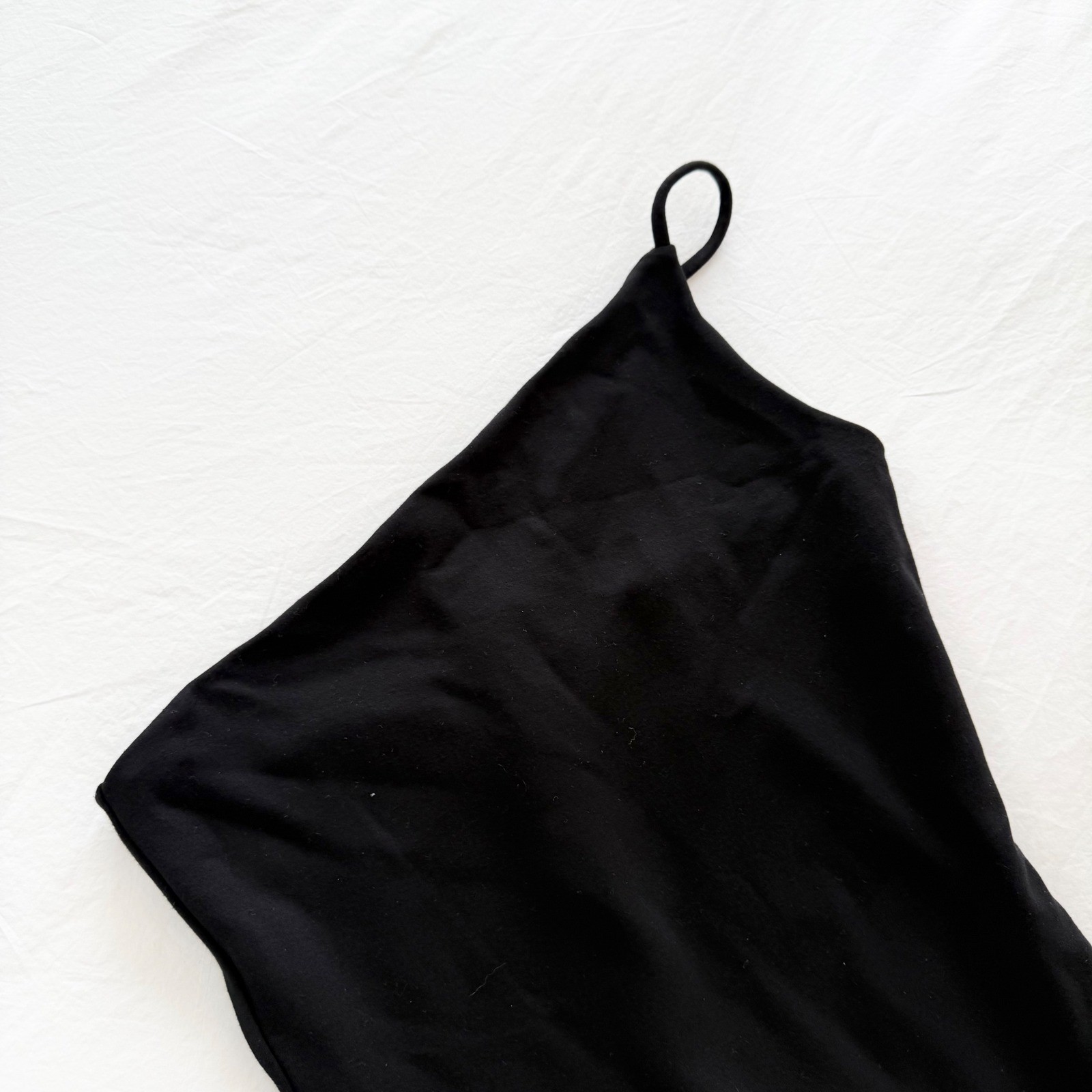 Lovers + Friends Black One Shoulder Mini Dress Asymmetric Cocktail Party S